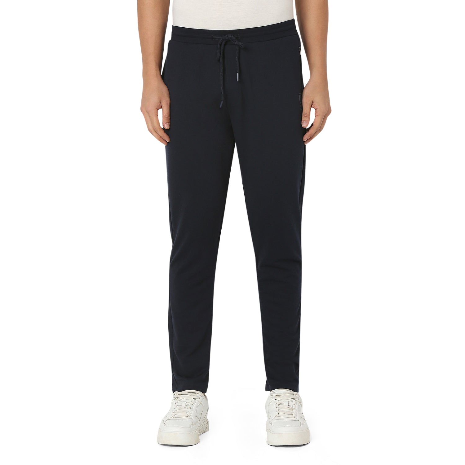 UnderJeans by Spykar Men Basic Navy1 Lounge Pants