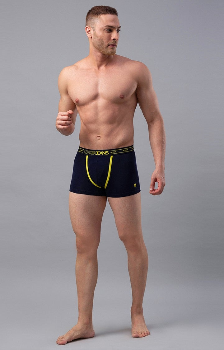 Underjeans by Spykar Men Navy Trunk