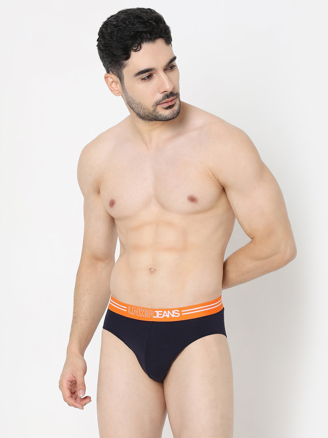 Underjeans by Spykar Men Navy Brief