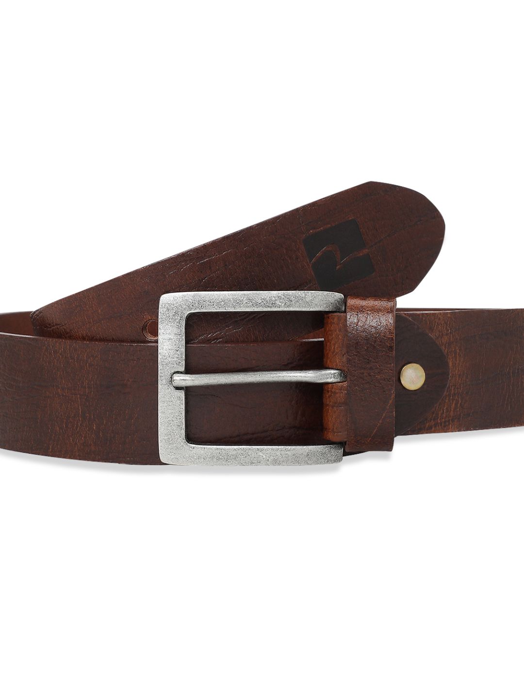 SPYKAR Men Tan Leather Belt