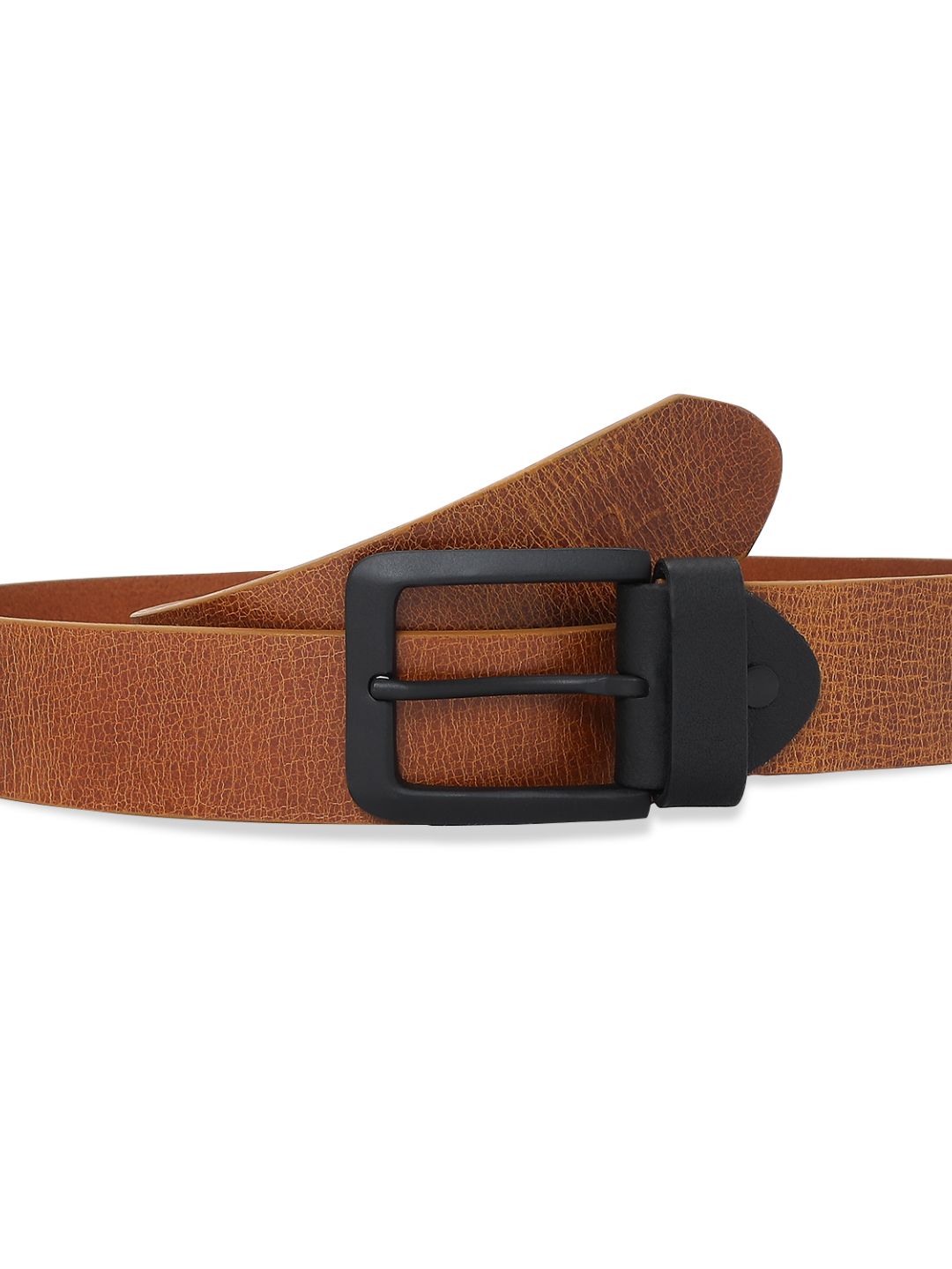 SPYKAR Men Tan Leather Belt