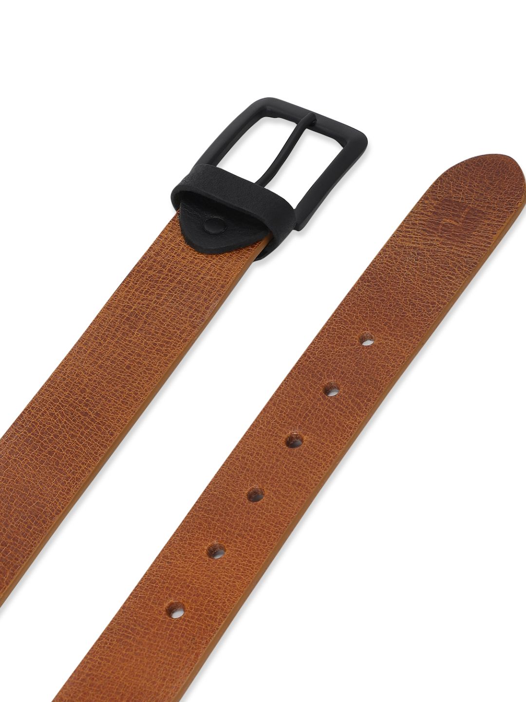 SPYKAR Men Tan Leather Belt