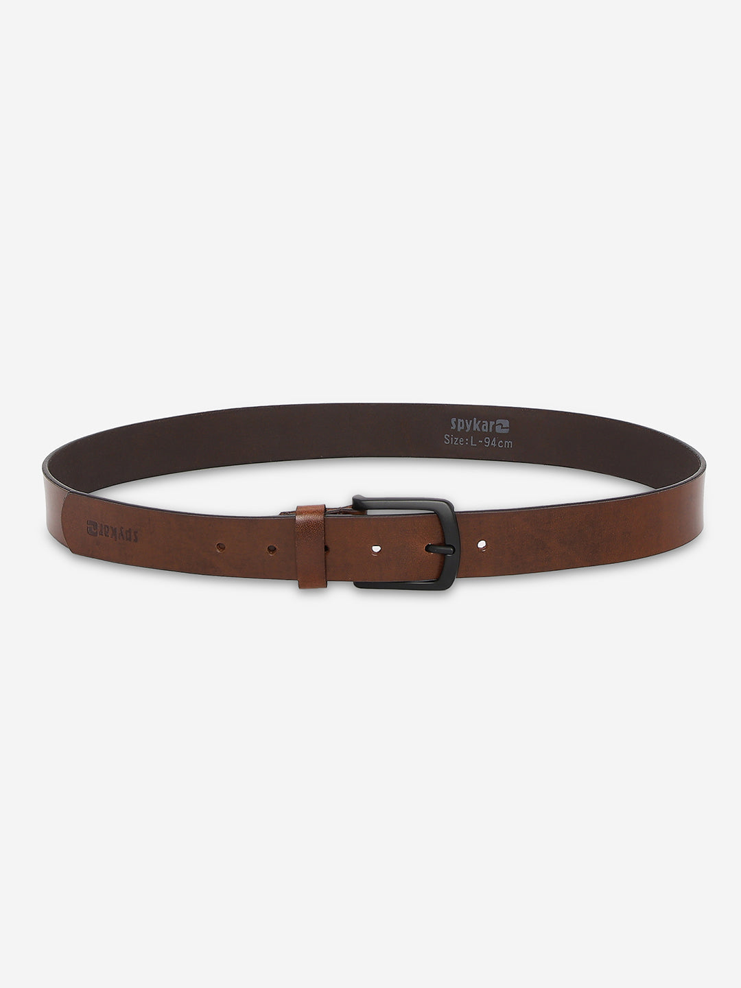 Spykar Men Tan Genuine Leather Belt