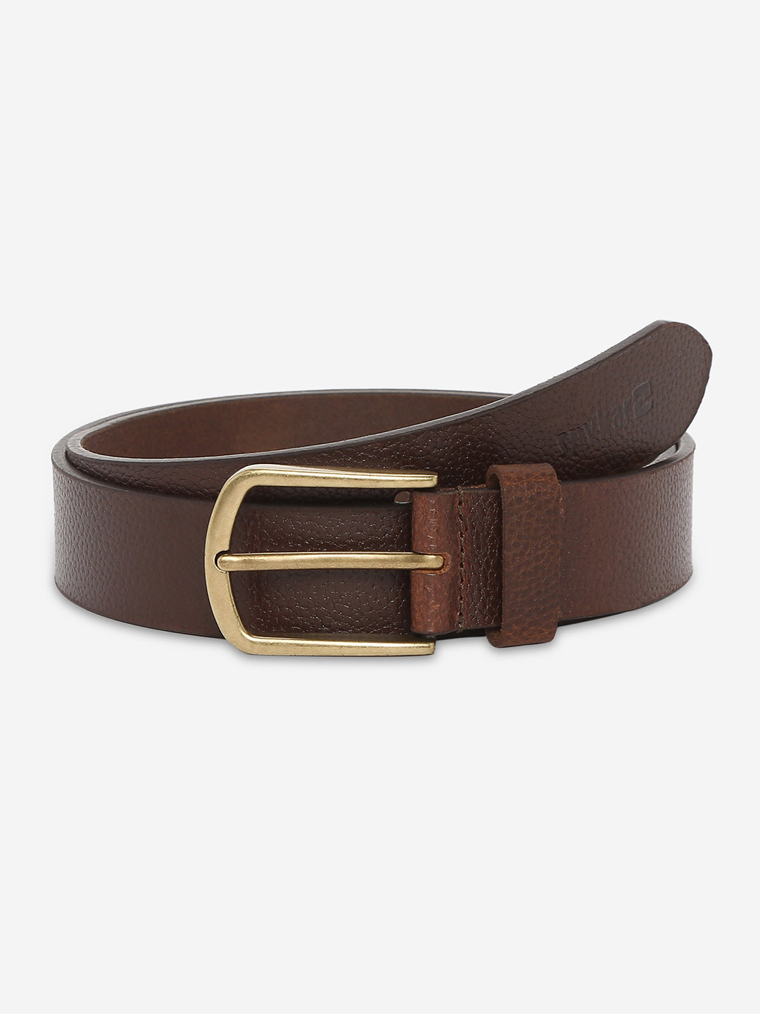 Spykar Men Brown Genuine Leather Belt