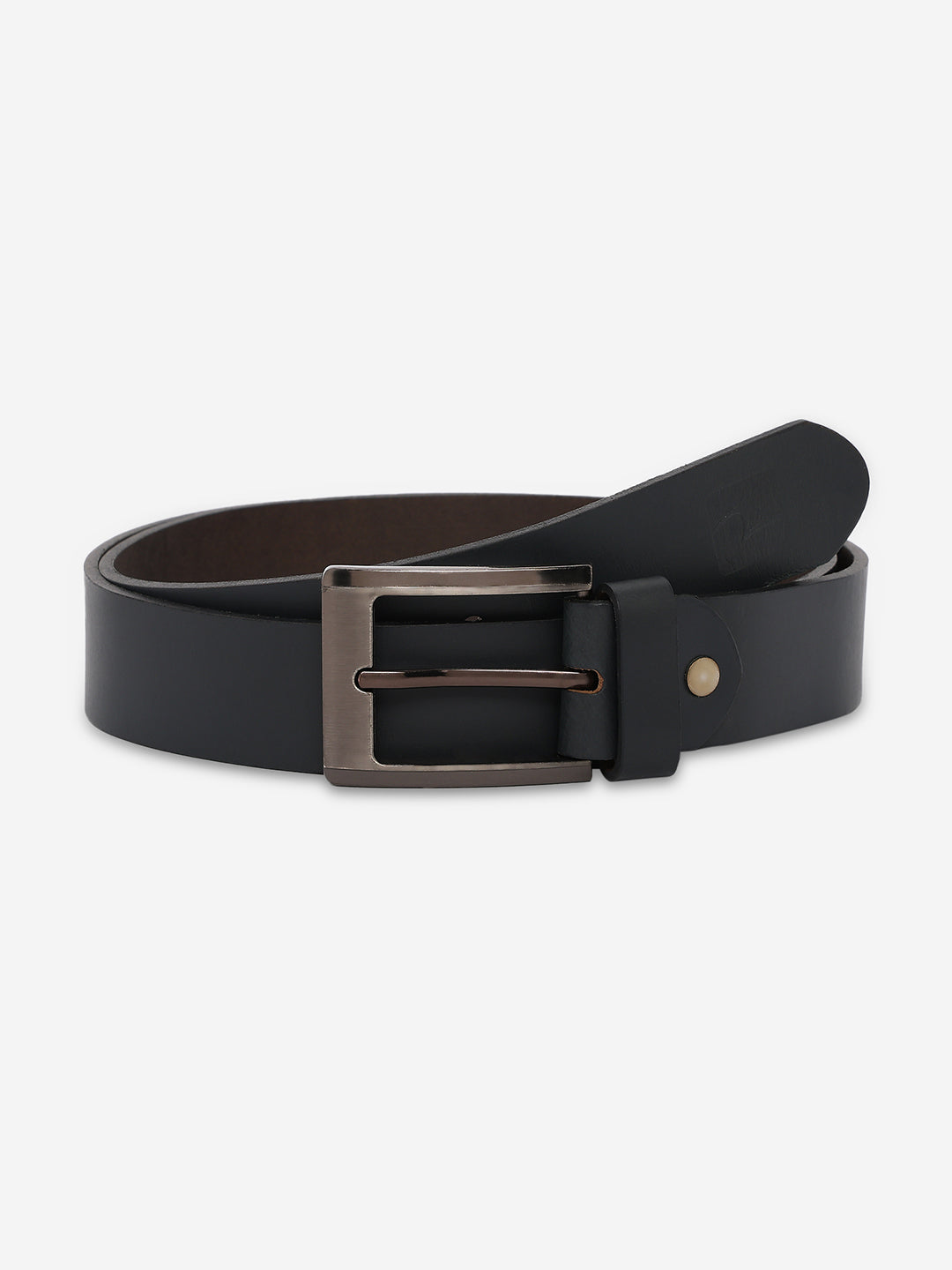 Spykar Men Navy Genuine Leather Belt