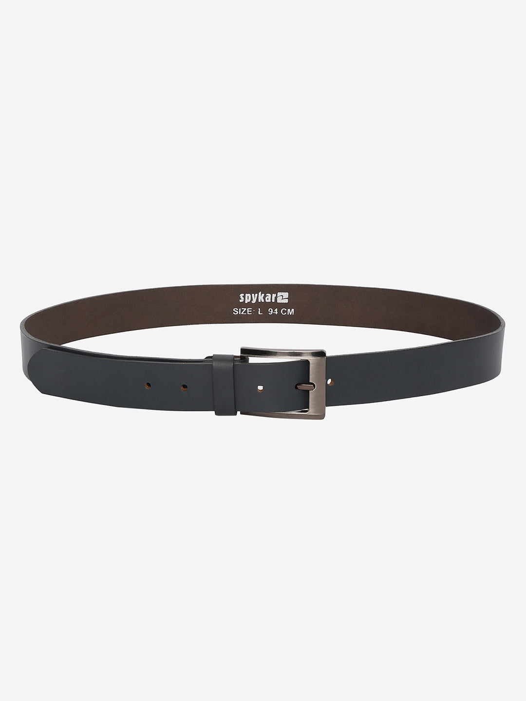 Spykar Men Navy Genuine Leather Belt