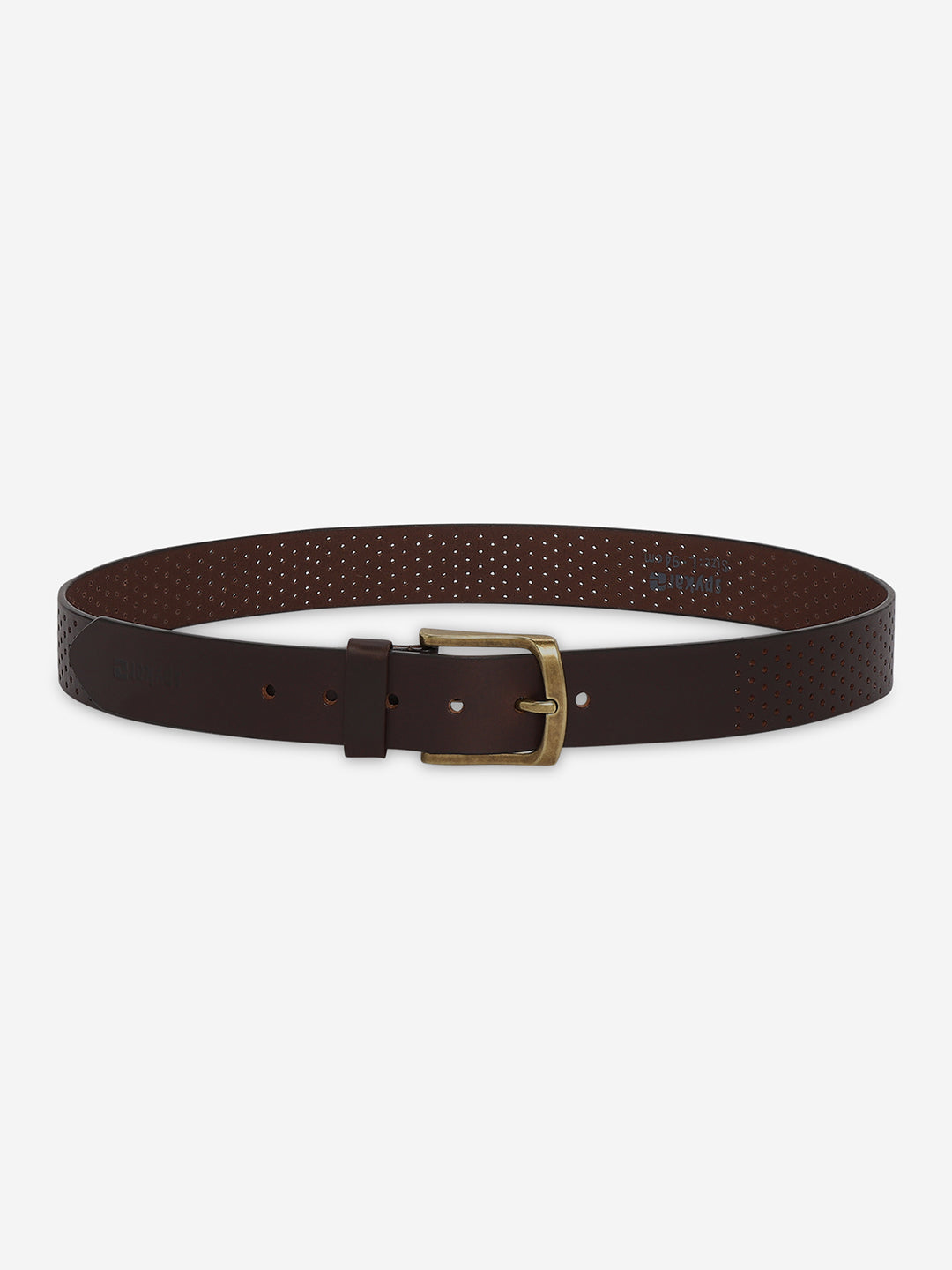 Spykar Men Brown Genuine Leather Belt