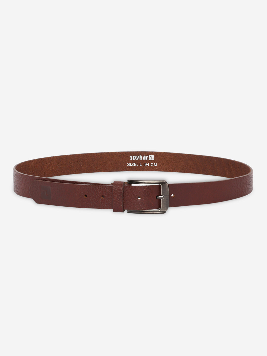 Spykar Men Brown Genuine Leather Belt