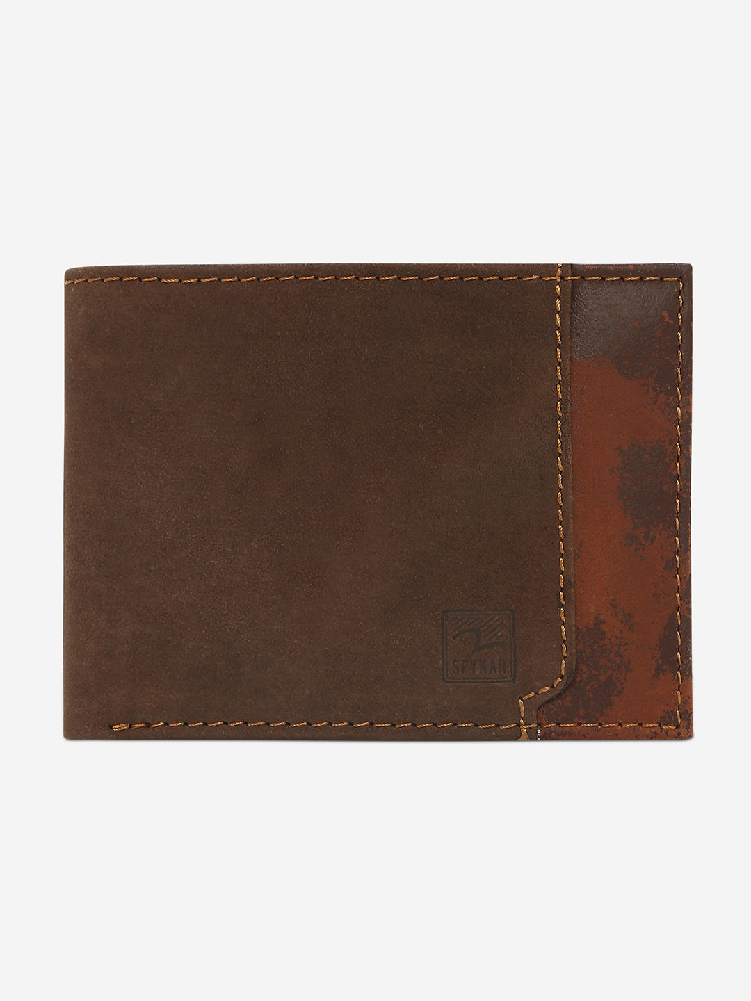 Spykar Men Wine Leather Wallet