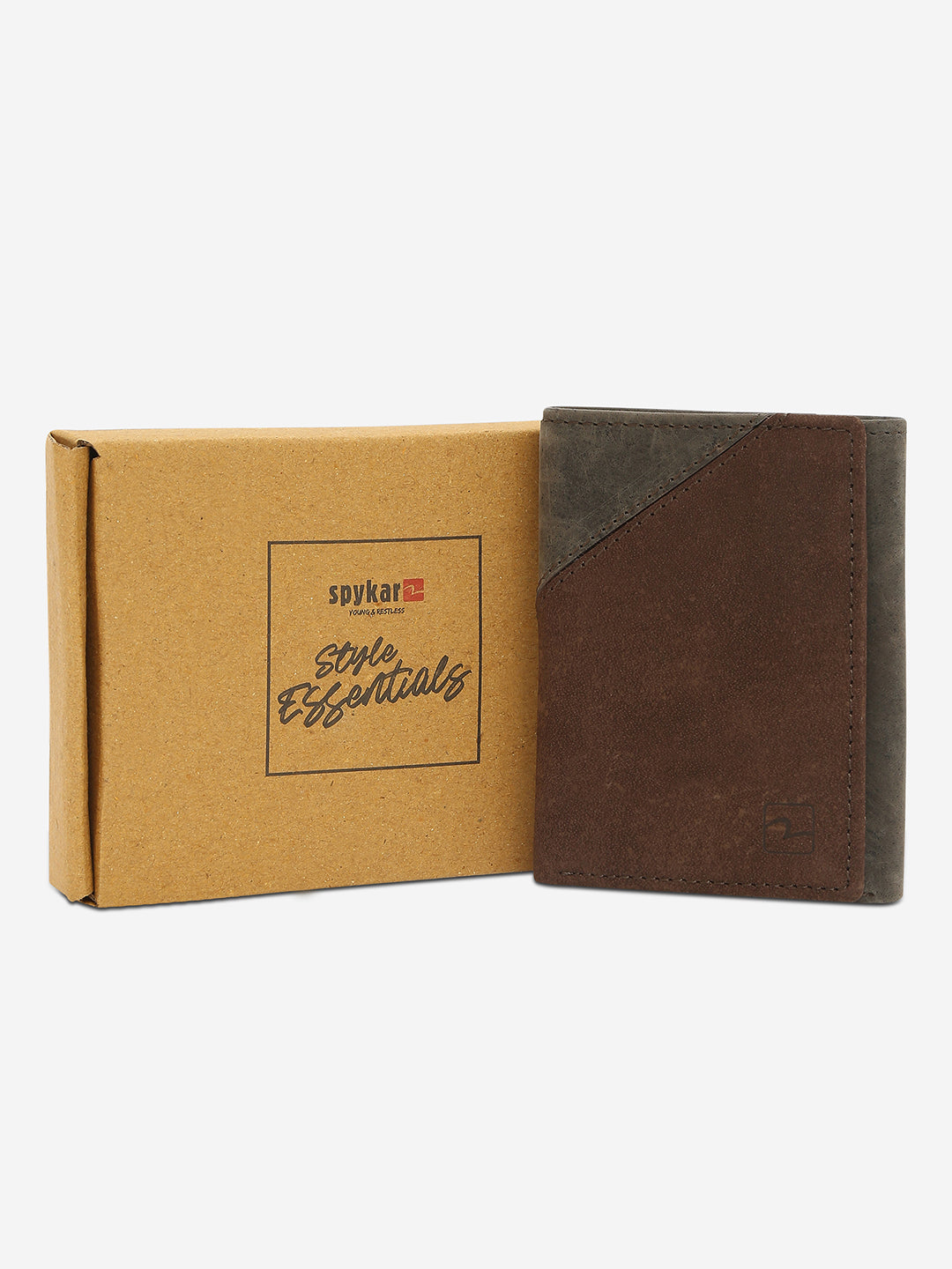 Spykar Men Olive Leather Wallet