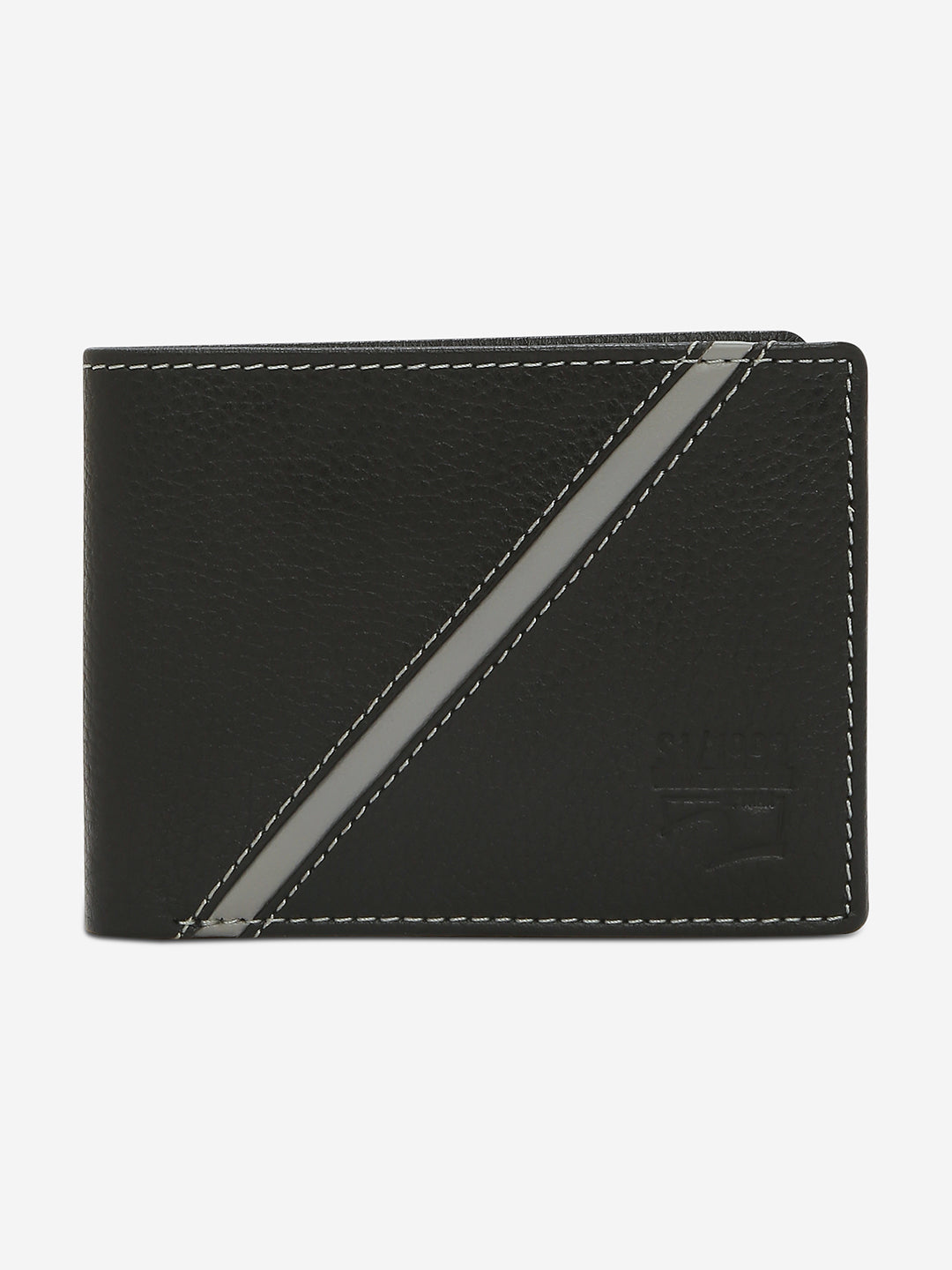 Spykar Men Black Leather Wallet
