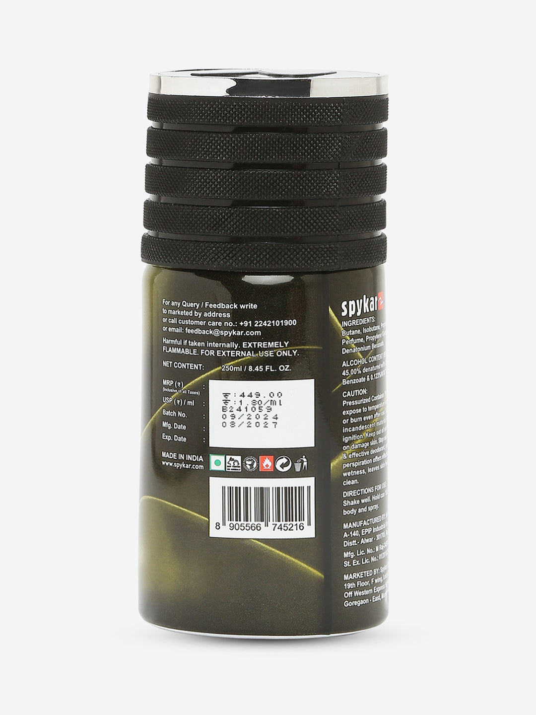 Spykar Green Serenade Deodorant