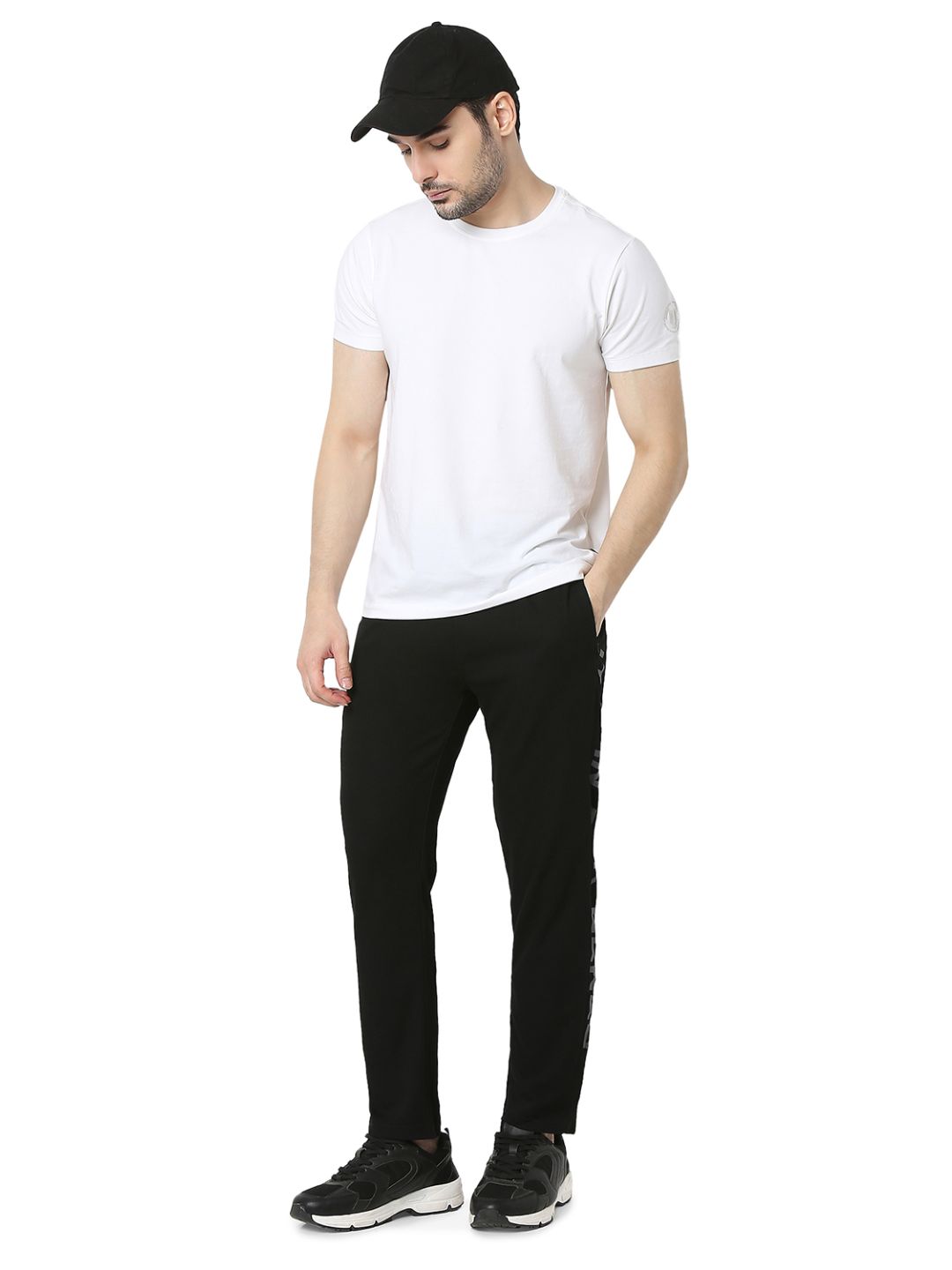 Underjeans by Spykar White T-Shirt