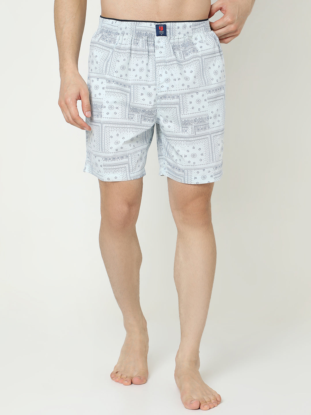 Underjeans by Spykar Men Cotton Light Grey Boxers