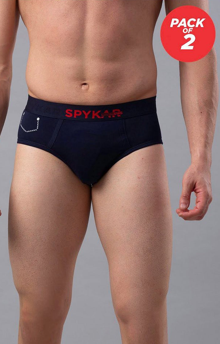 Underjeans by Spykar Men Navy Brief