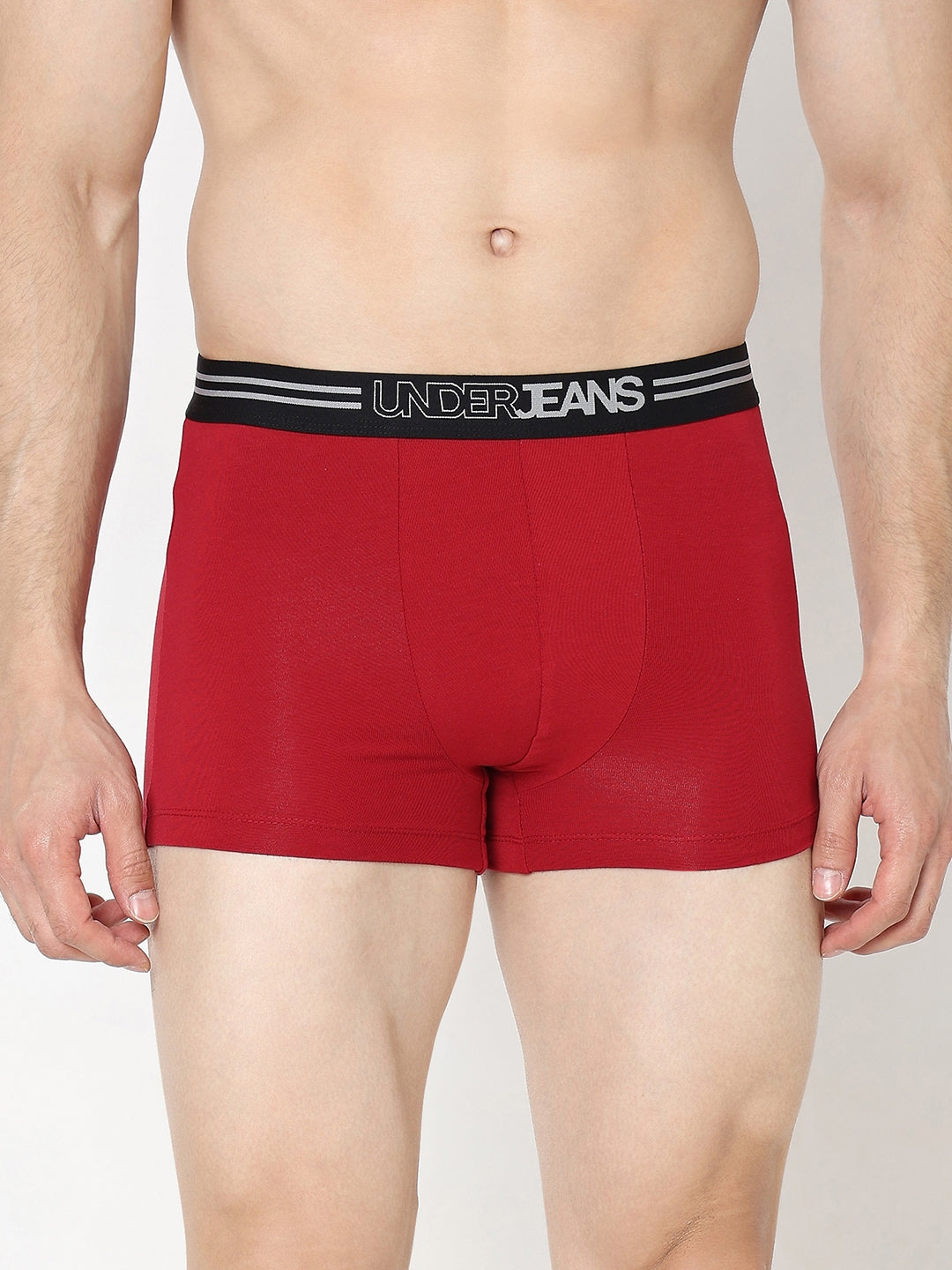 Underjeans by Spykar Men Maroon Trunk