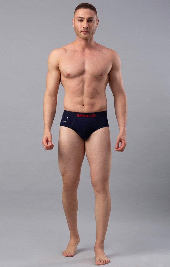 Underjeans by Spykar Men Navy Brief