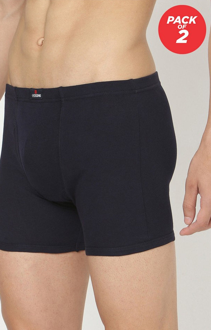 Underjeans by Spykar Men Navy Trunk