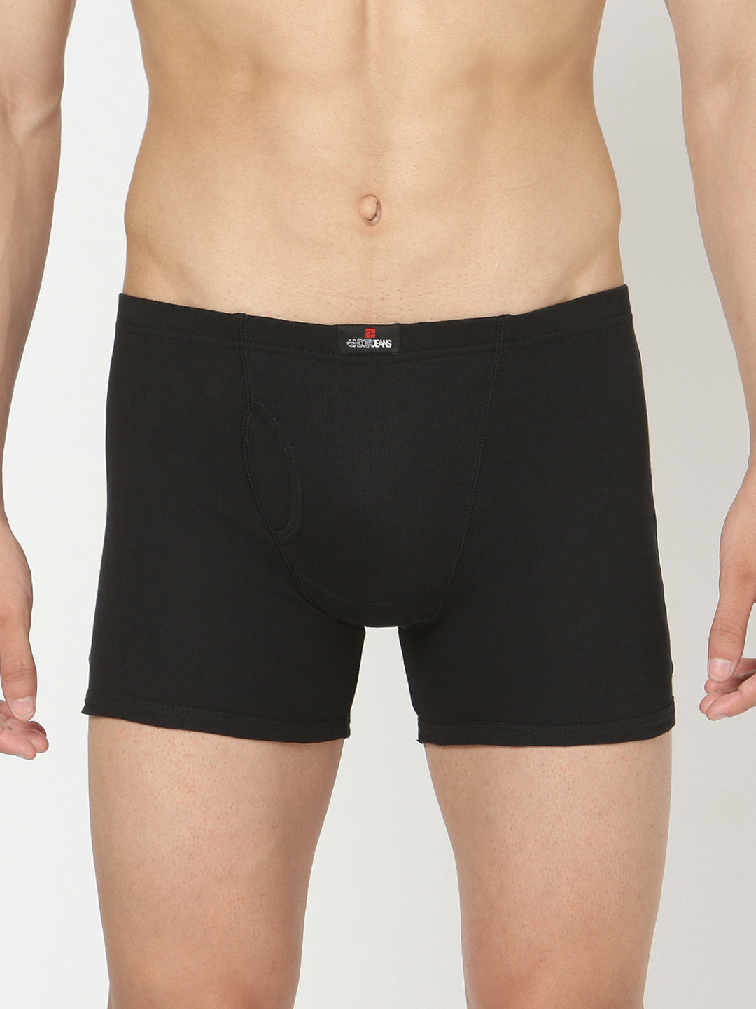 Underjeans By Spykar Men Cotton Blend Black Trunk - (Pack Of 2)
