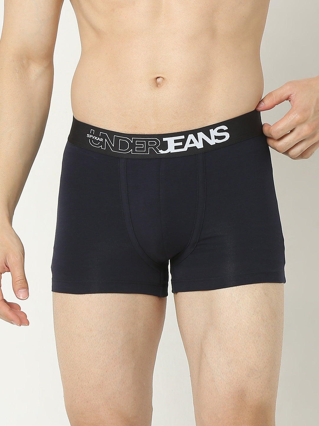 Underjeans By Spykar Men Navy Trunk Pack Of 2