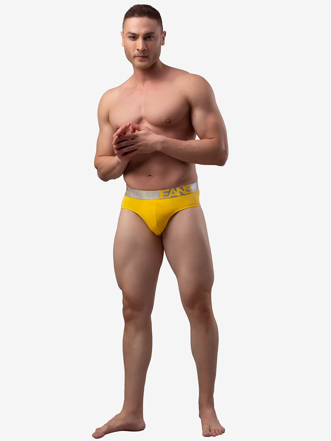 Men Cotton Blend Brief Pack Of 1- Underjeans By Spykar