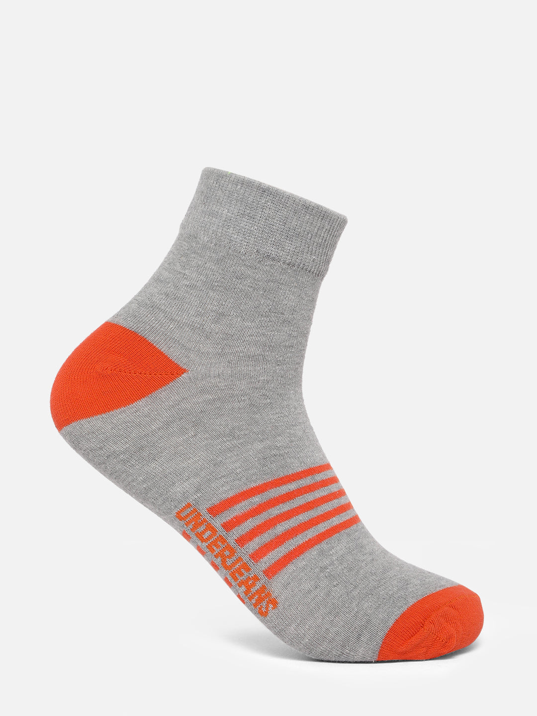 Men Assorted Ankle Length (Non Terry) Socks Pack Of 2- Underjeans By Spykar