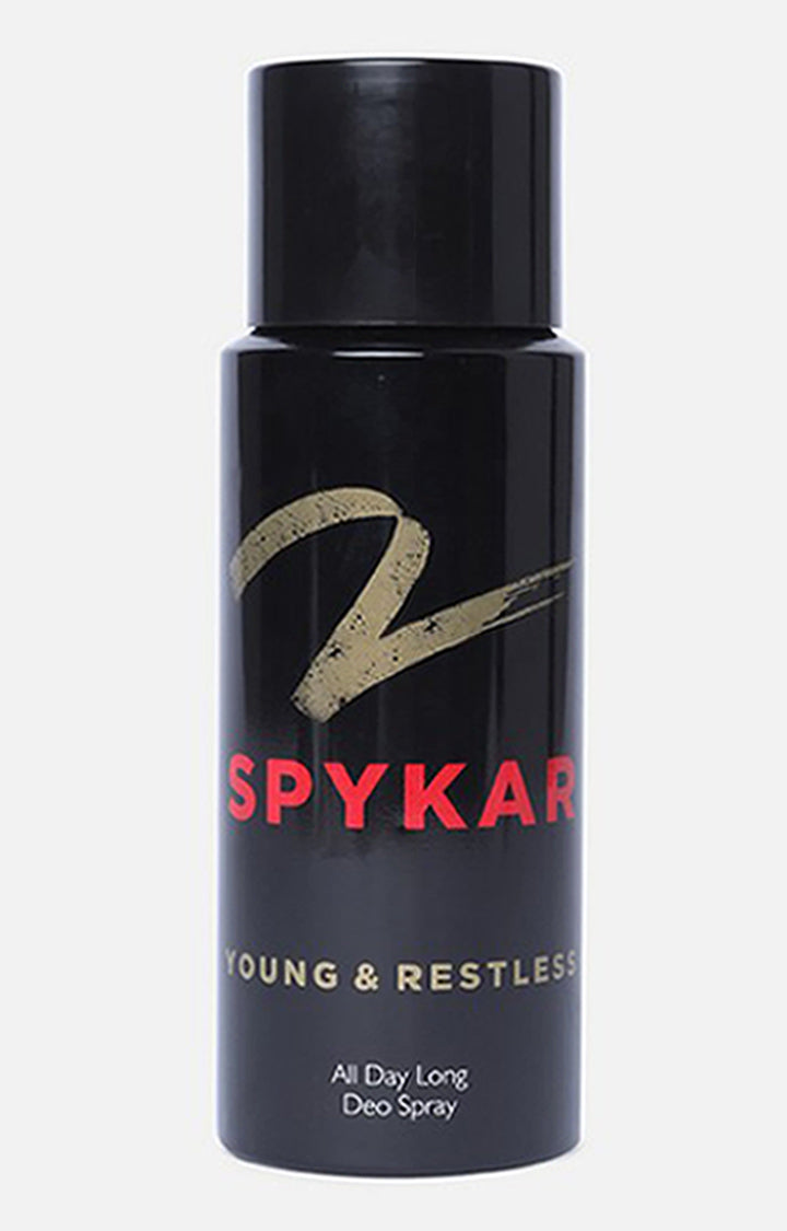 Spykar Tan Belt (L) & Olive Deodorant Combo