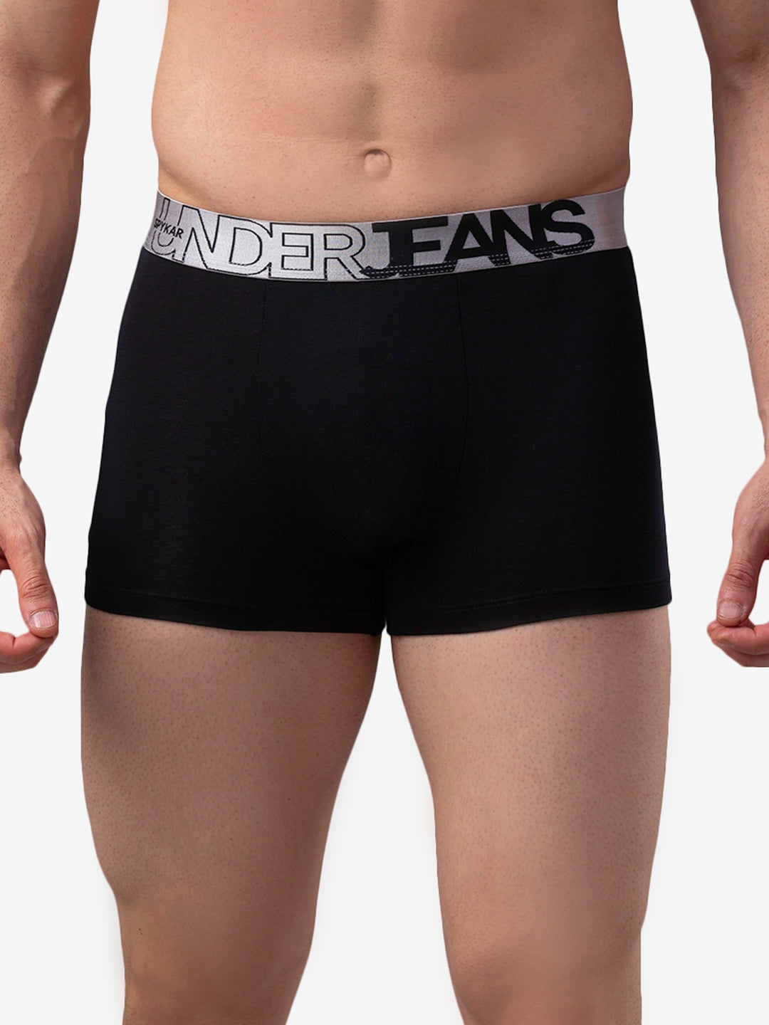 Men Cotton Blend Trunk Pack Of 1- Underjeans By Spykar