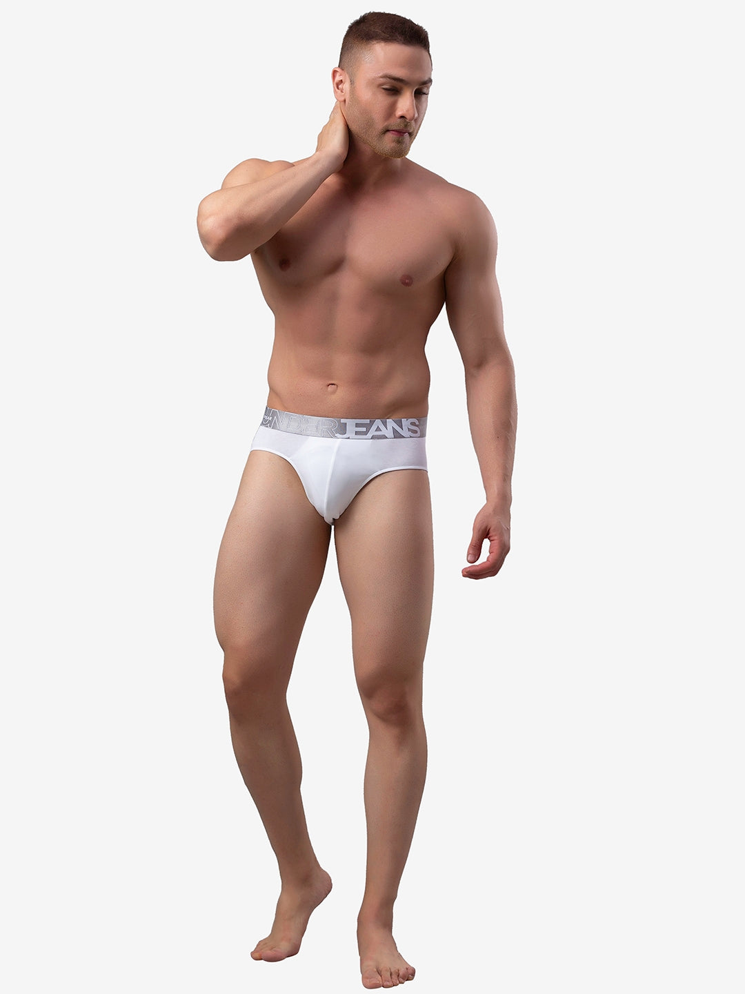 Men Cotton Blend Brief (Pack Of 1)- Underjeans By Spykar