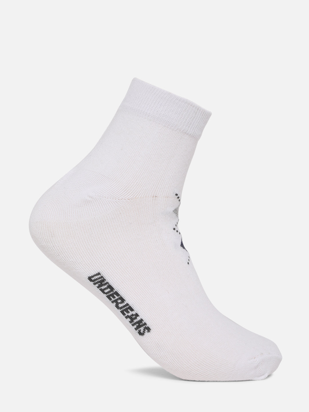 Men Assorted Ankle Length (Non Terry) Socks Pack Of 2- Underjeans By Spykar