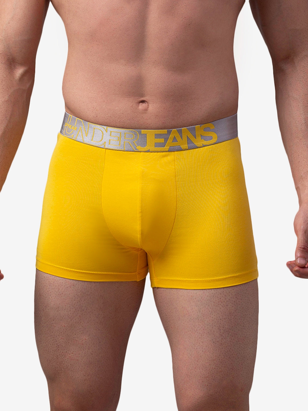 Men Cotton Blend Trunk Pack Of 1- Underjeans By Spykar