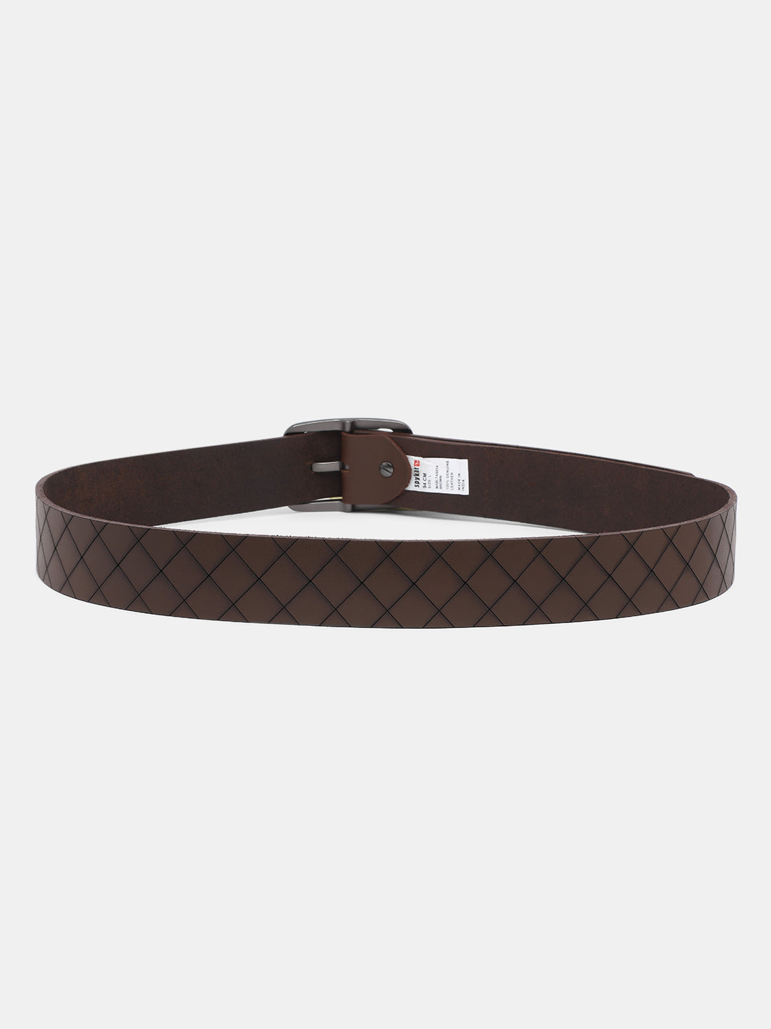 Spykar Men Brown Leather Belt