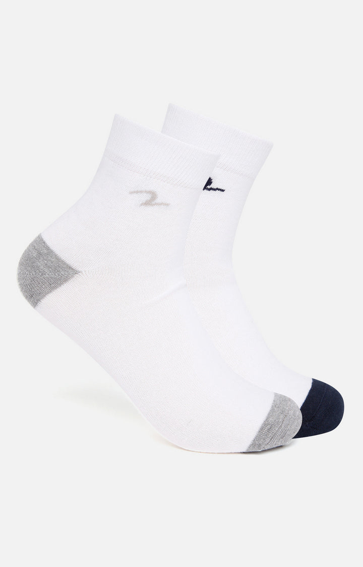 Spykar Grey Melange and Navy Socks - Pack Of 2