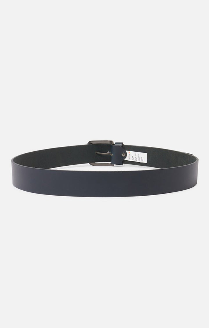 Spykar Men Blue Genuine Leather Belt