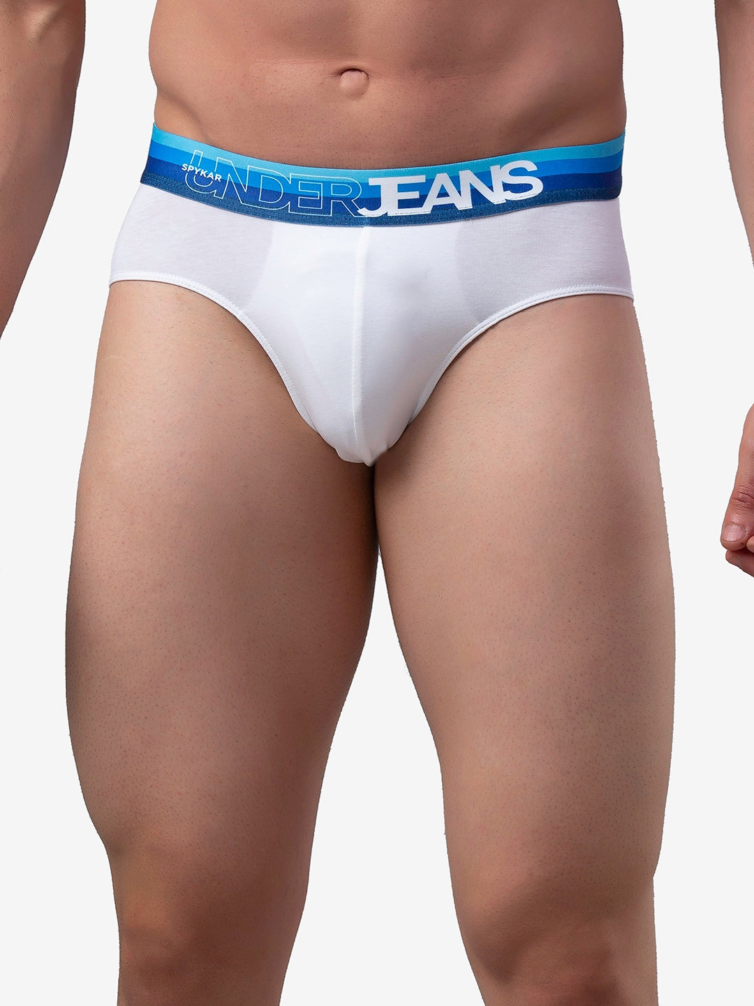 Men Cotton Blend Brief Pack Of 1- Underjeans By Spykar