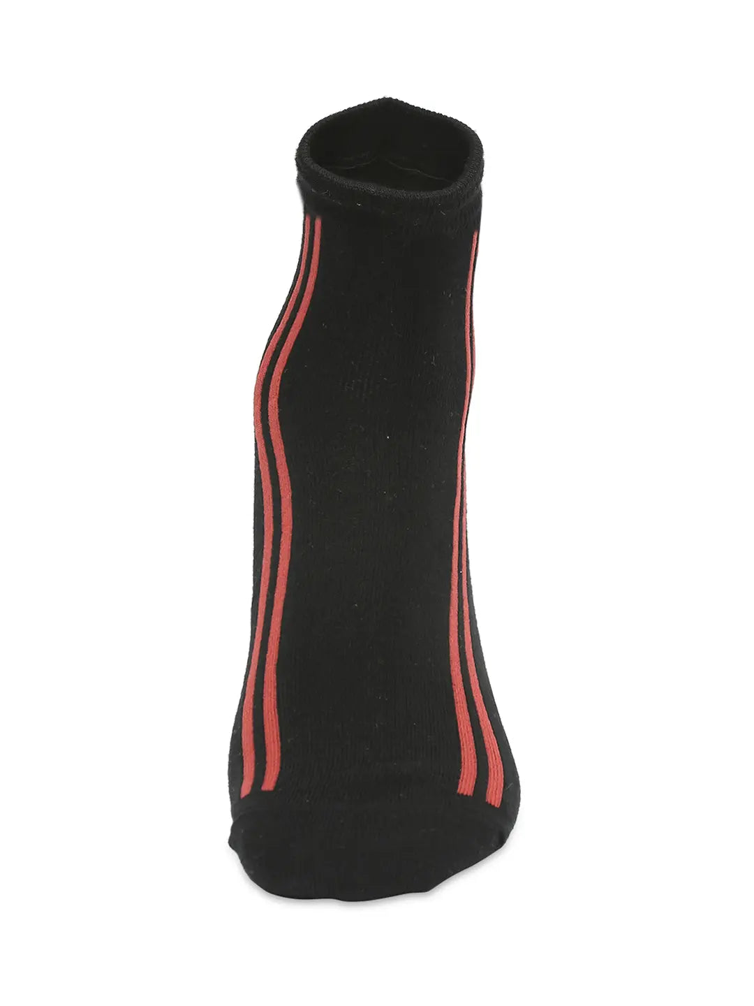 Men Premium White & Black Ankle Length Socks - Pack Of 2- Underjeans by Spykar
