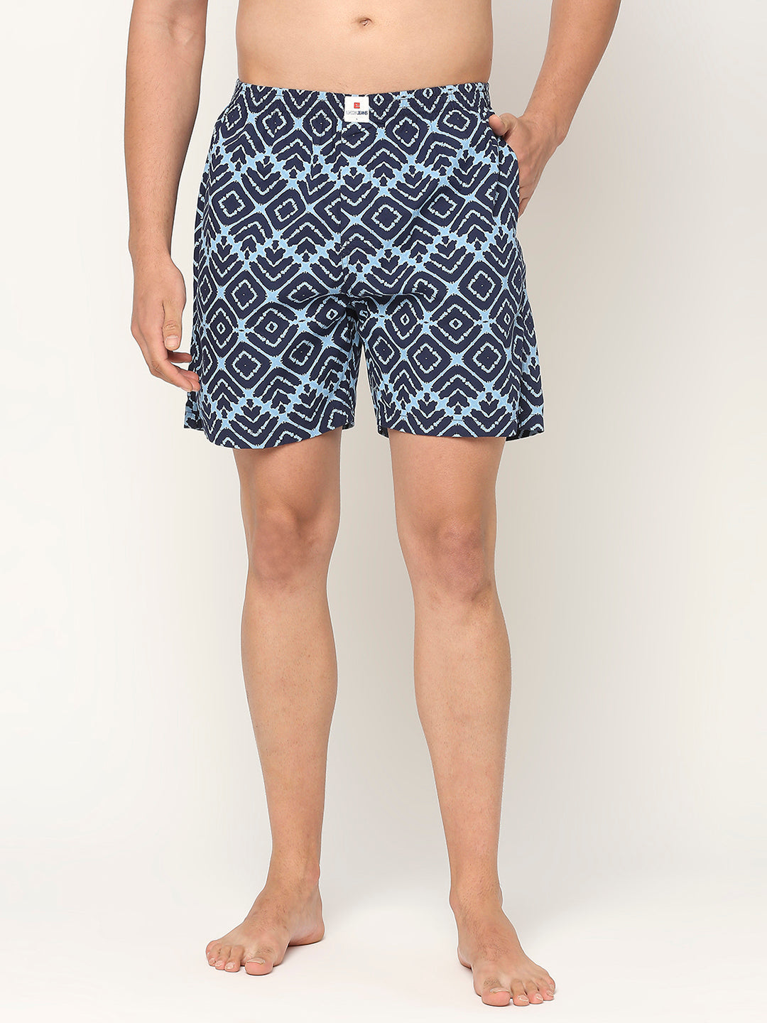 Underjeans By Spykar Men Printed Cotton Boxer