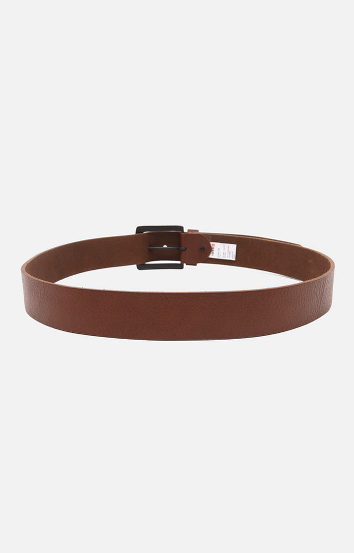 Spykar Men Brown Genuine Leather Belt