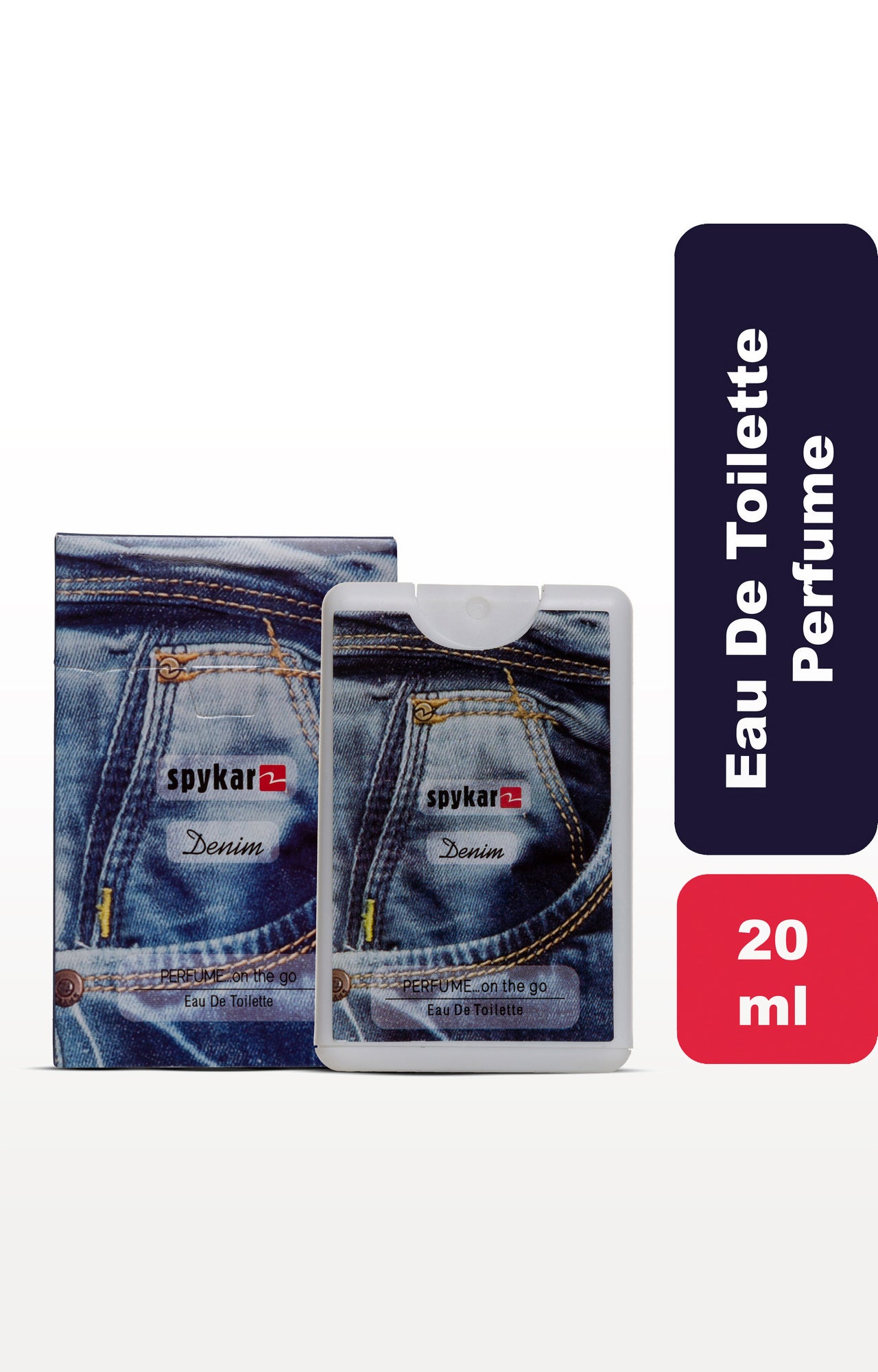 Spykar Men Blue Denim Pocket Perfume