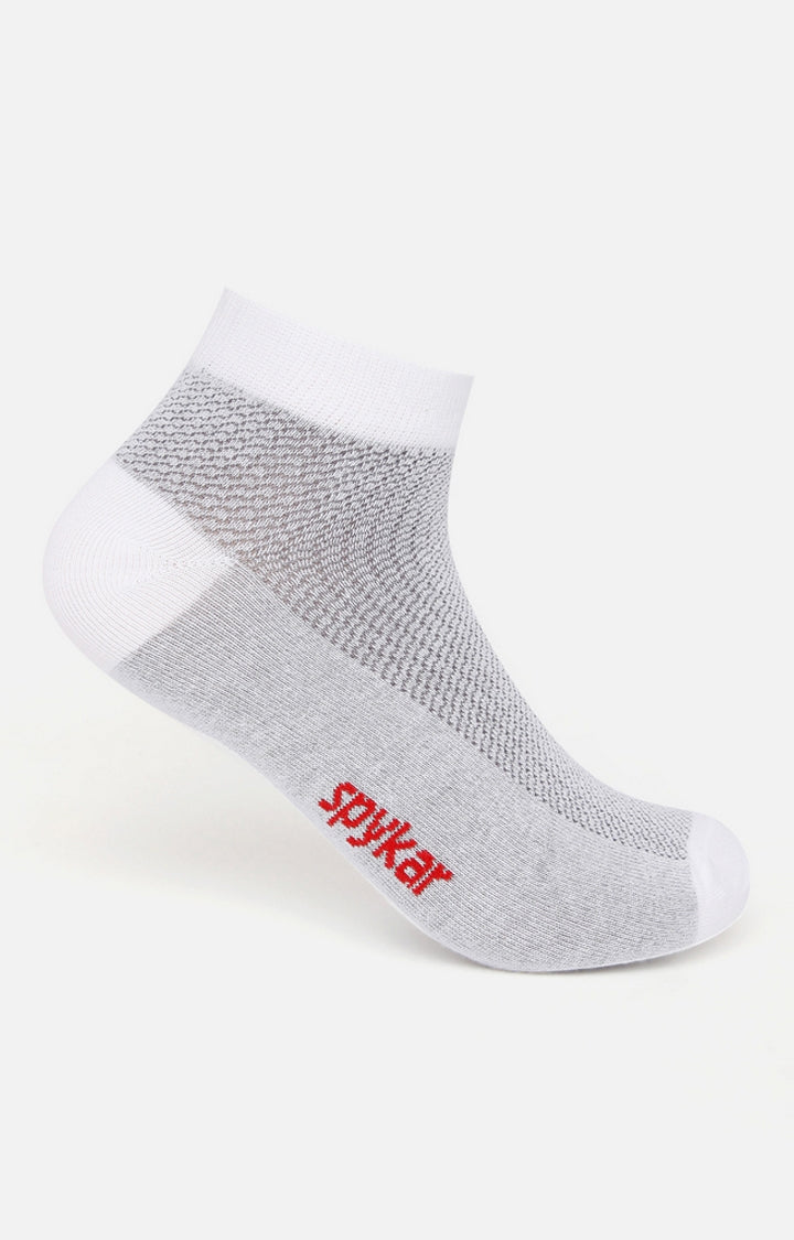 Spykar Cotton White Socks - Pair Of 2
