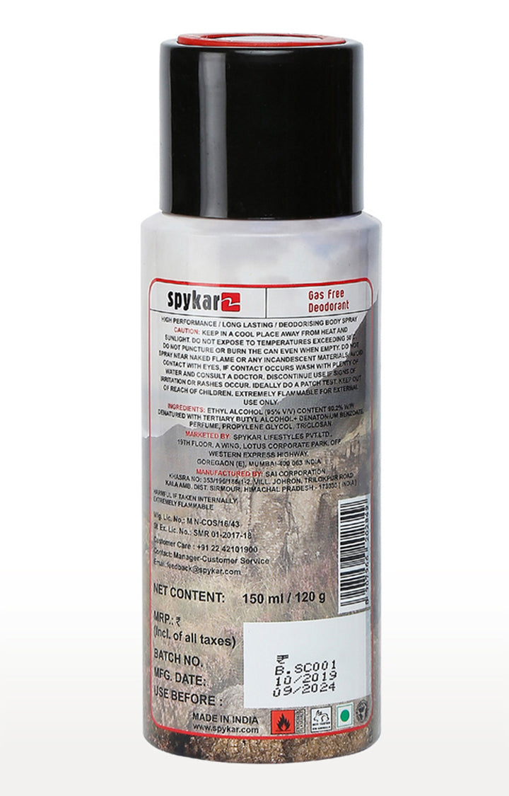 Spykar Green Gas Free Deodorants