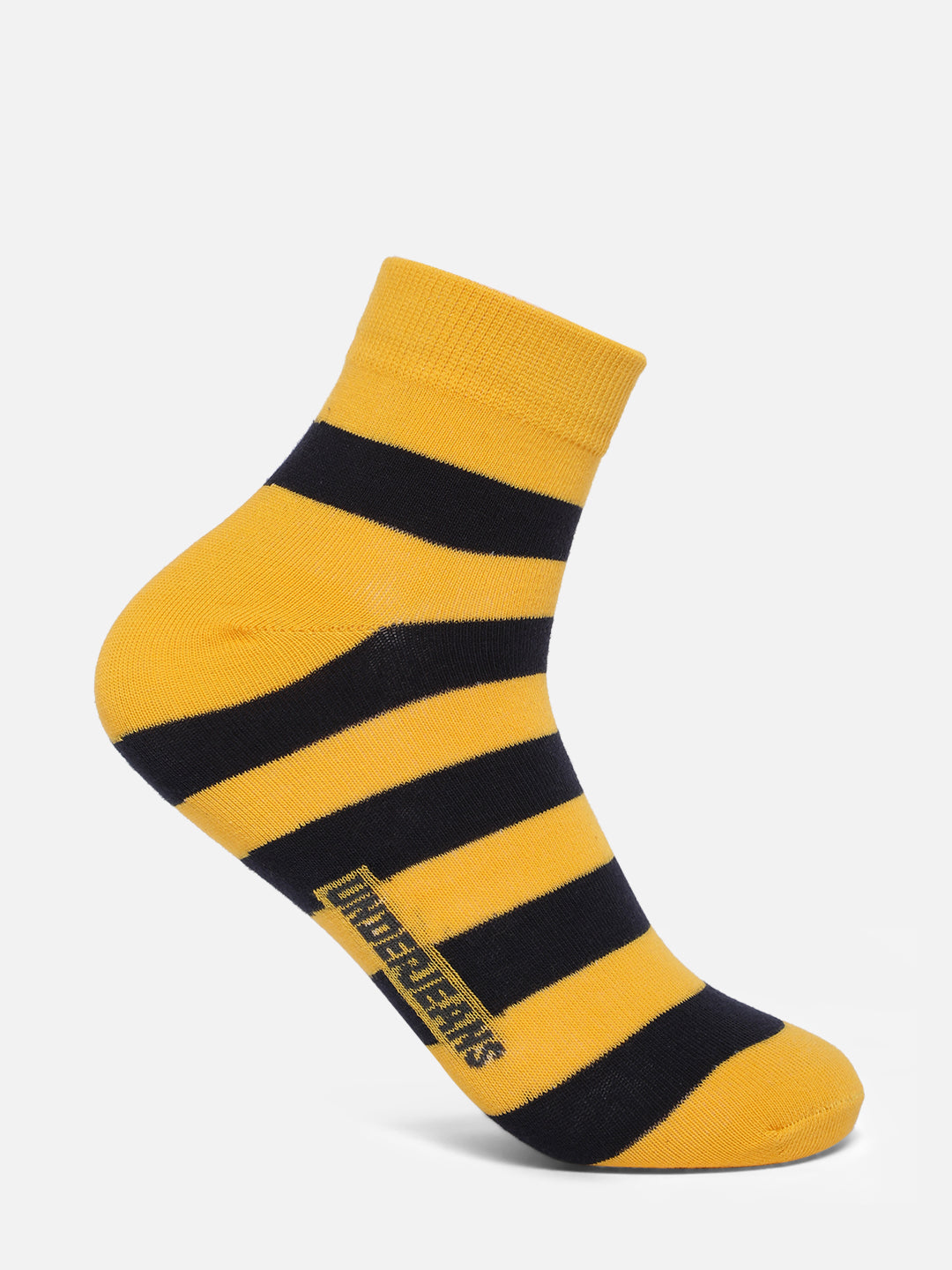 Men Assorted Ankle Length (Non Terry) Socks Pack Of 2- Underjeans By Spykar