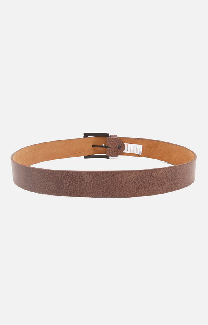 Spykar Men Brown Genuine Leather Belt