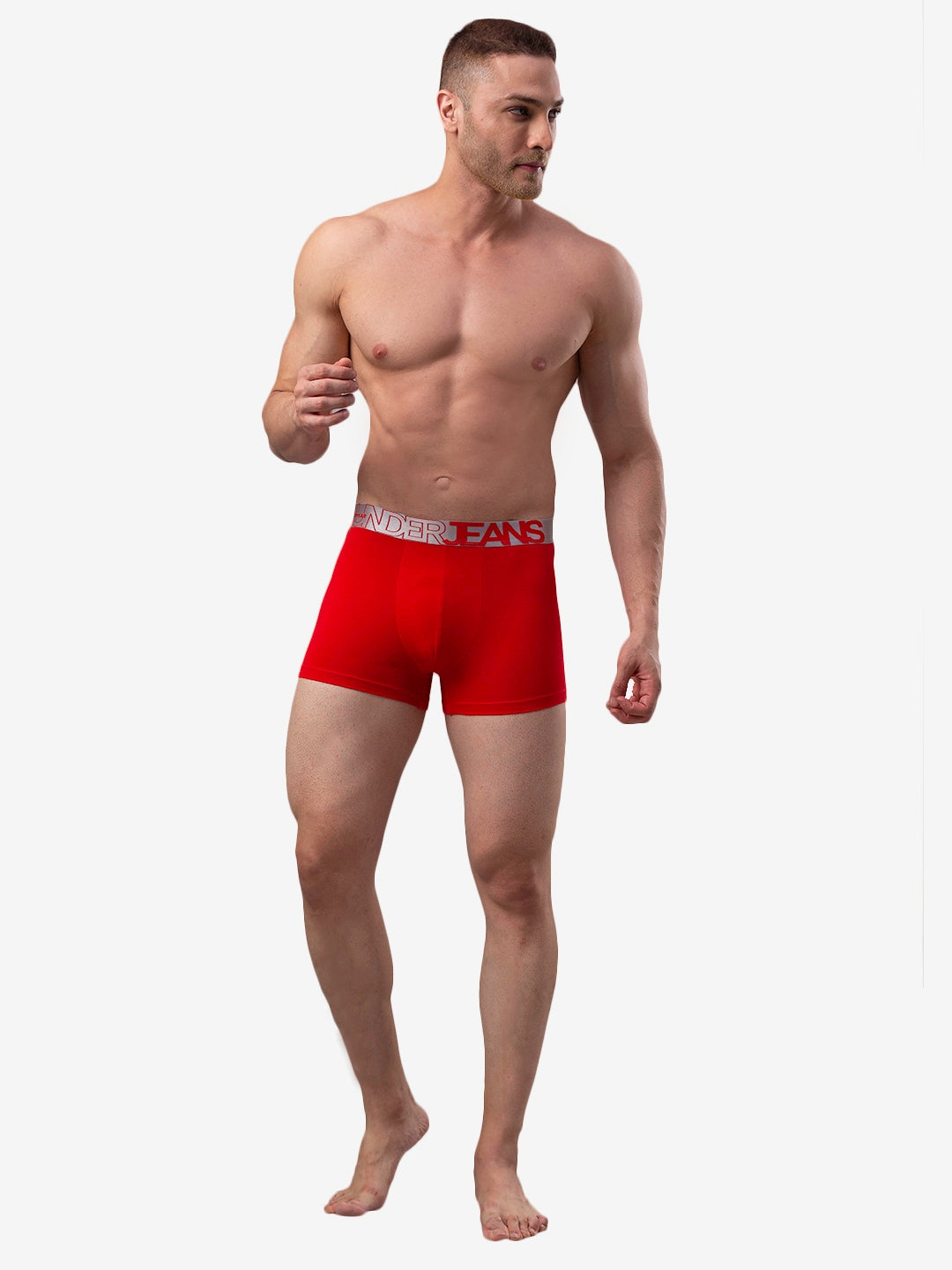 Men Cotton Blend Trunk Pack Of 1- Underjeans By Spykar