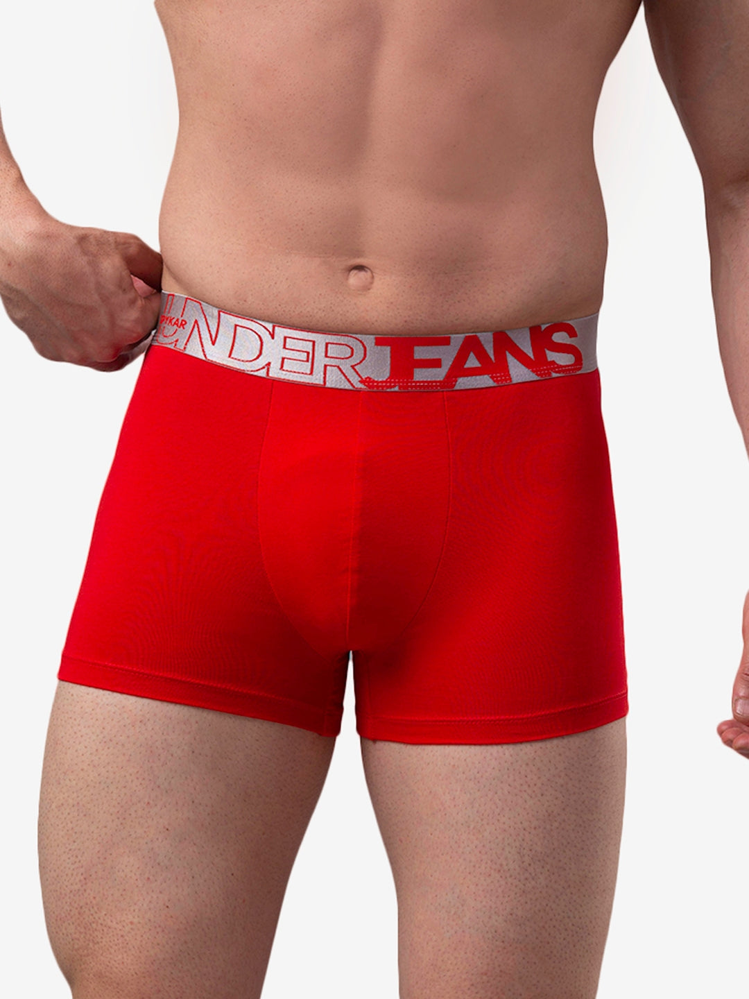Men Cotton Blend Trunk Pack Of 1- Underjeans By Spykar