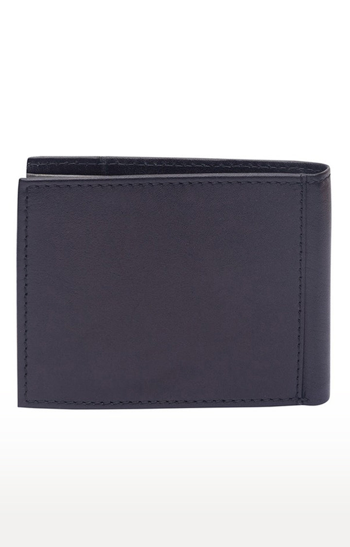 Spykar Men Black Genuine Leather Wallet