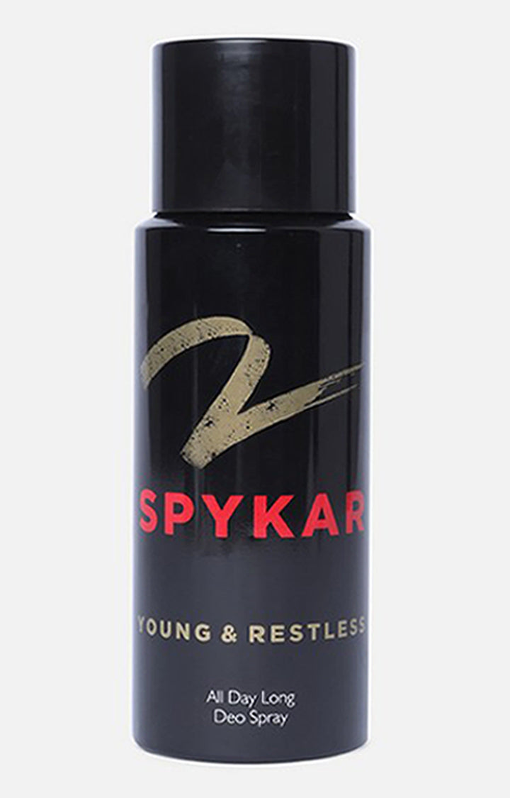 Spykar Brown Belt (Xl) & Olive Deodorant Combo
