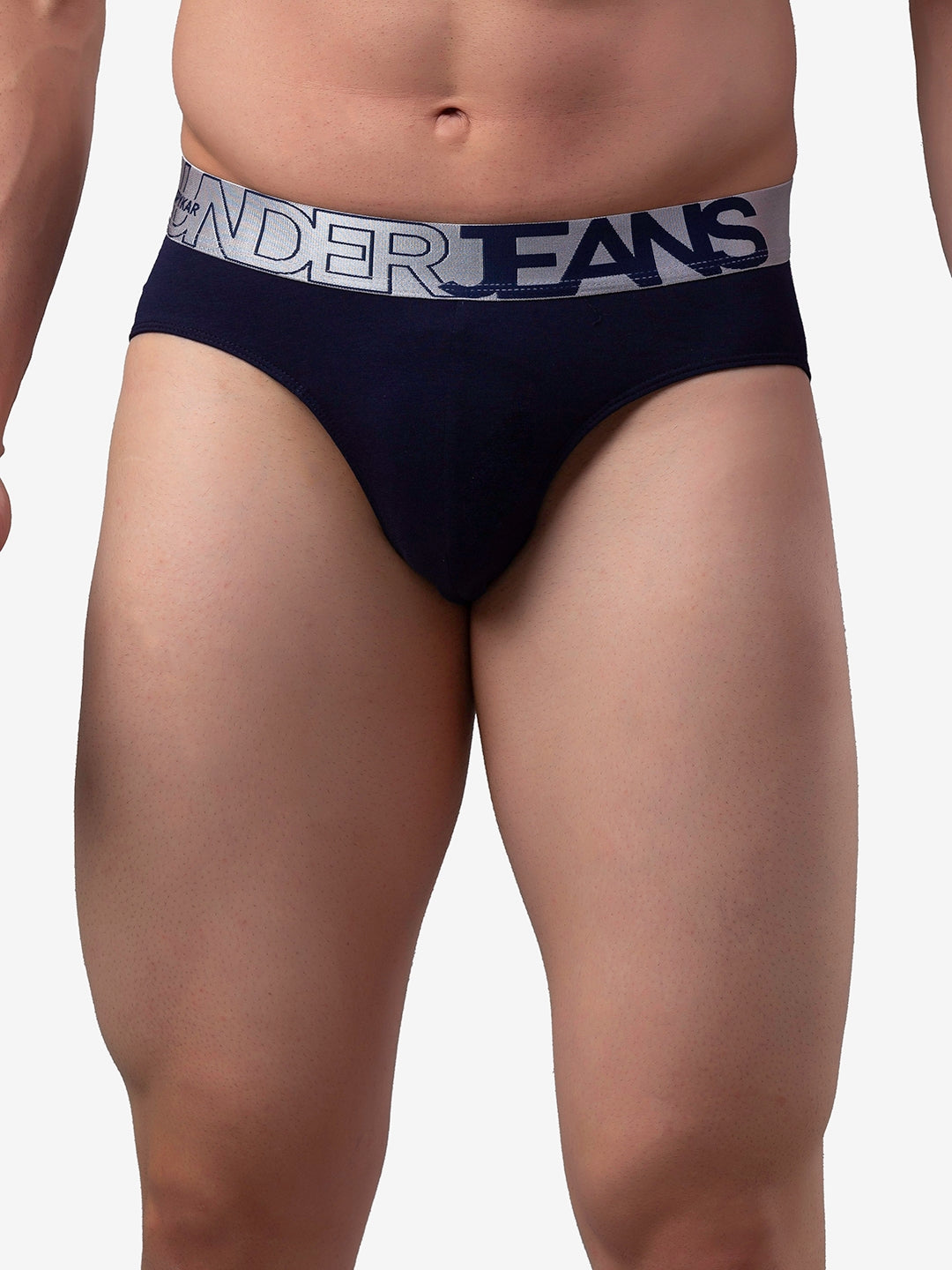 Men Cotton Blend Brief (Pack Of 1)- Underjeans By Spykar