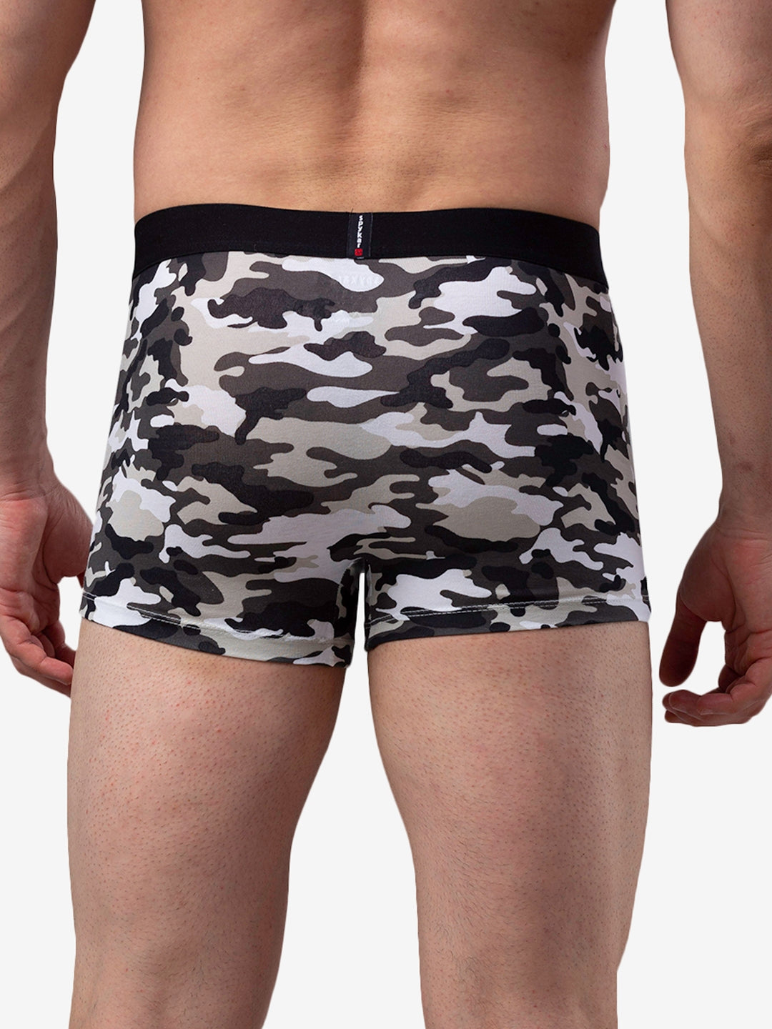 Men Cotton Blend Trunk Pack Of 2- Underjeans By Spykar