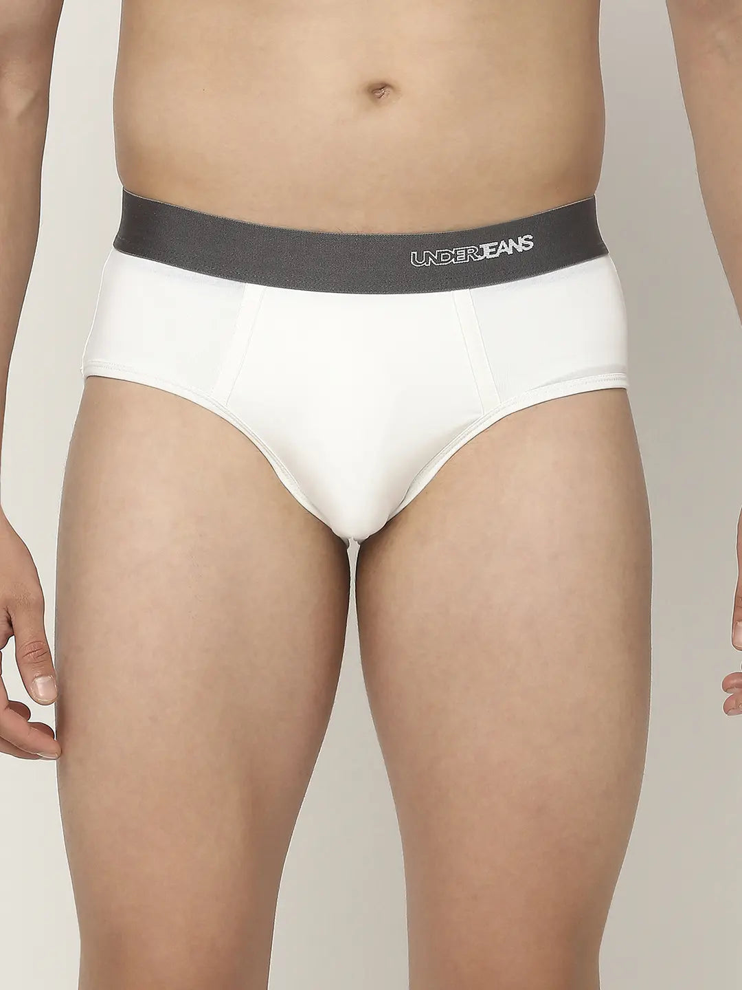 Men Assorted Cotton Blend Printed Brief - Pack Of 3- Underjeans By Spykar
